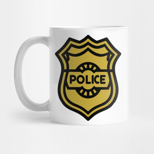 Police Badge by KayBee Gift Shop